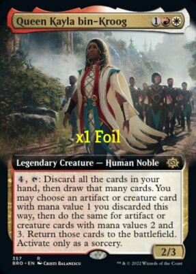 MTG The Brothers' War BRO Queen Kayla bin-Kroog MINT (SELECT) | eBay
