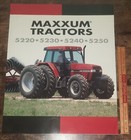 Case IH International Harvester Maxxum Tractors Advertising Poster 