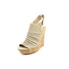 G by Guess Danza Women US 10 Gray Wedge Sandal Blemish 2671