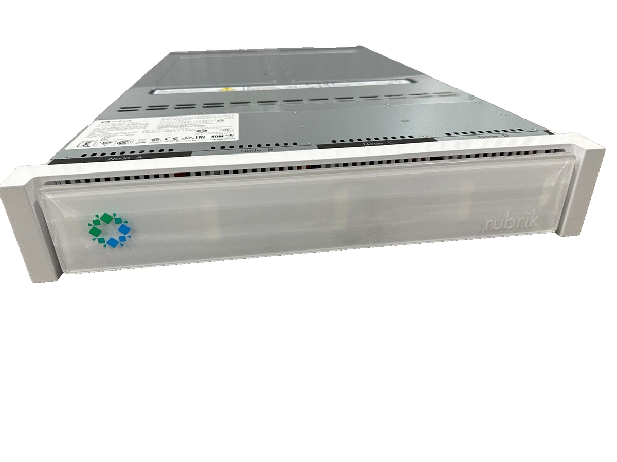 user_6cc0f608様 Rubrik R6408S APPLIANCE 4-NODE 72TB RAW SFP+ NIC RCDM INCL SUBS