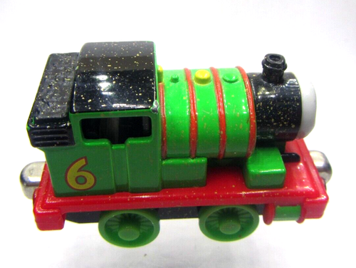 Percy Thomas Train Gold Dust Diecast Metal Tanque Motor Friends Take Play 2009 - Imagen 9 de 14
