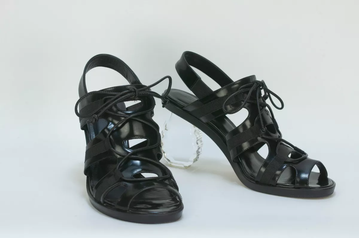 Simone Rocha Sandals Leather Shoes Size EU 39