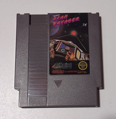Acclaim's Star Voyager NES Nintendo Game TESTED  Free Shipping & Free Returns