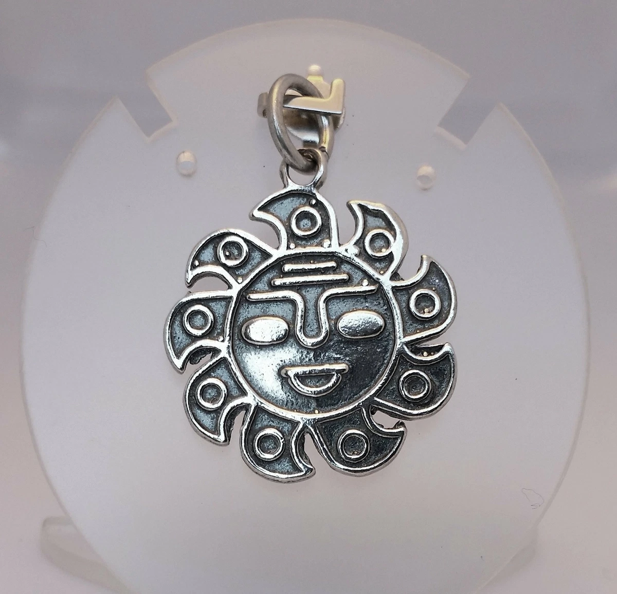 Sun pendant silver deals