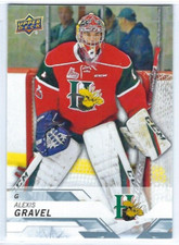2018-19 Upper Deck CHL #29 Alexis Gravel (goalie)