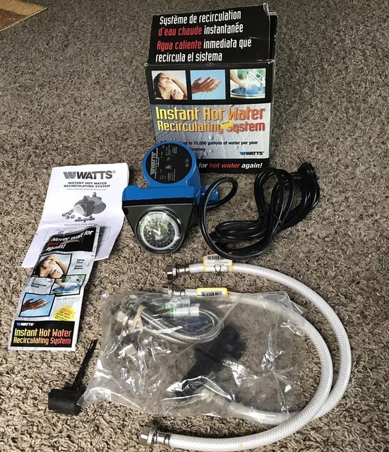 Watts 500800 Instant Hot Water Recirculating System for sale online | eBay