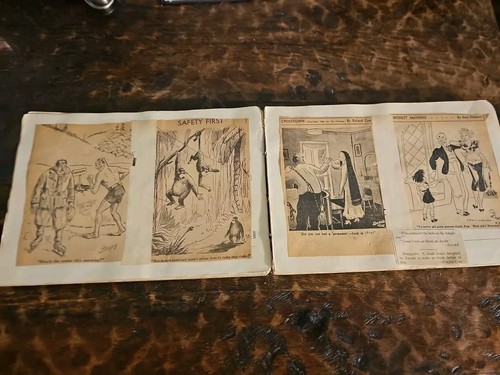 Vintage Scrapbook Wit Of The World Newspaper Column And Comic Strips - Picture 11 of 20