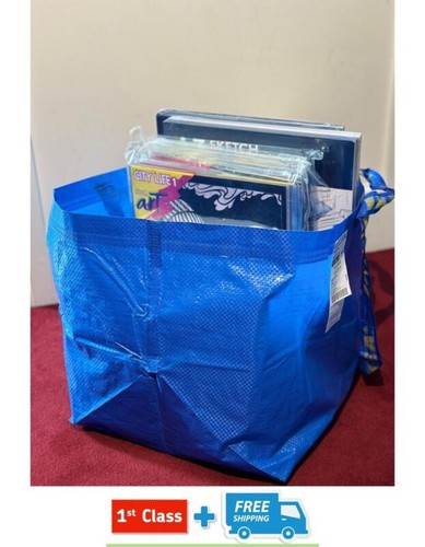 5 IKEA FRAKTA Large Blue Carrier Bags 71L Laundry & Shopping Bags,. - Picture 7 of 7