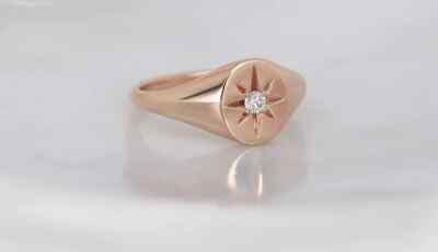Starbrust Shape Solitaire Sterling Silver Round Moissanite 0.50 CT Wedding Ring