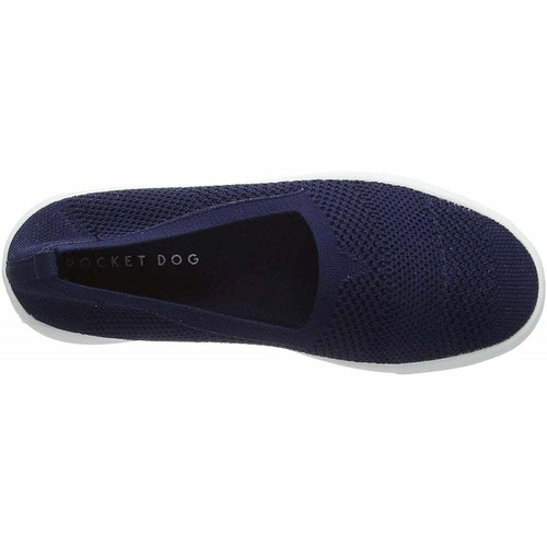 Rocket Dog Temo Womens Girls Flat Espadrille Pumps Navy Size New - Picture 3 of 6