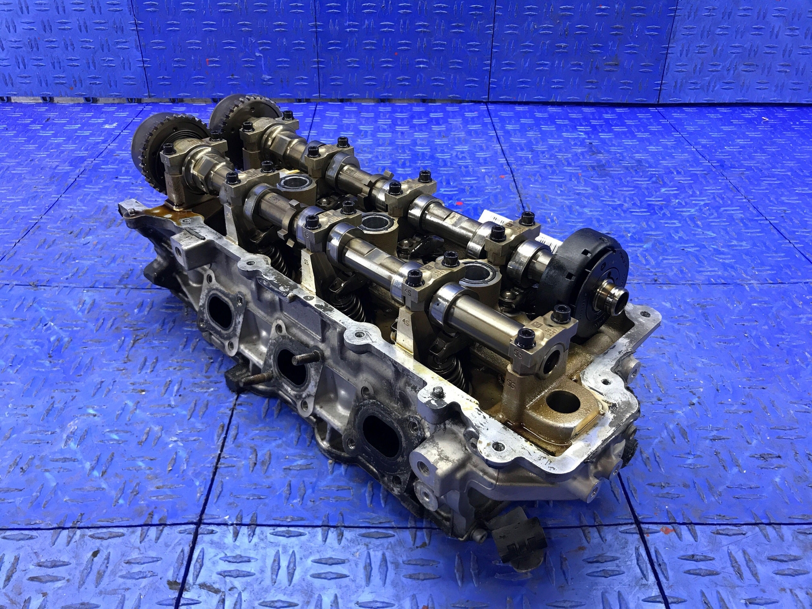 2014-2017 MASERATI GHBILI FERRARI F160 3.0L LEFT DRIVER CYLINDER HEAD *58K MILES