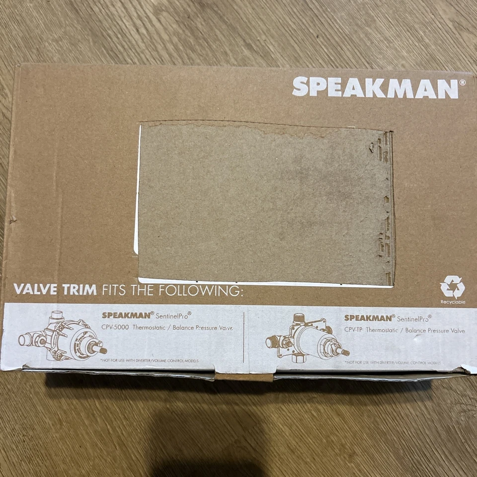 Recorte de válvula Speakman CPT-1000 ducha para SentinelPro CPV-5000 CPV-TP termostático Foto 2 de 4