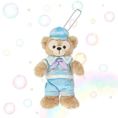 Japan Tokyo Disney Limited Duffy Colorful happiness Plush Badge