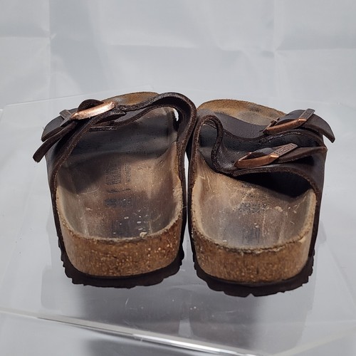 Birkenstock Arizona Soft Footbed Habana Brown Oiled Leather Sandals Women 7/38 N - Picture 6 of 11