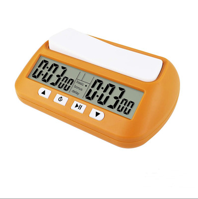 Professional Chess Clock Portable Digital Chess Timer Electronic Game Timer F3V5