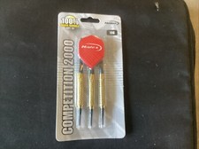 Halex Competition 2000 Soft Tip Darts 18G 3 Steel Core For Learning Red New 
