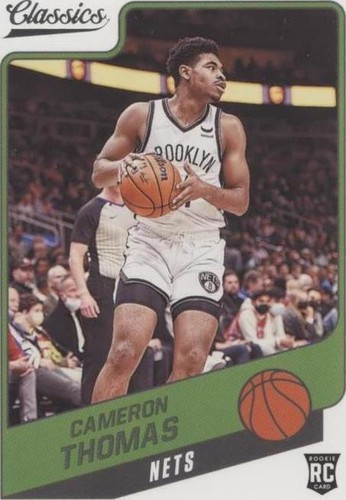 Cameron Thomas Auto 2021 Contenders Rookie Ticket Autograph True