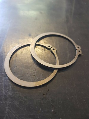 anello securezza seeger 10 pezzi Starlock zincato 16 mm rondelle di sicurezza