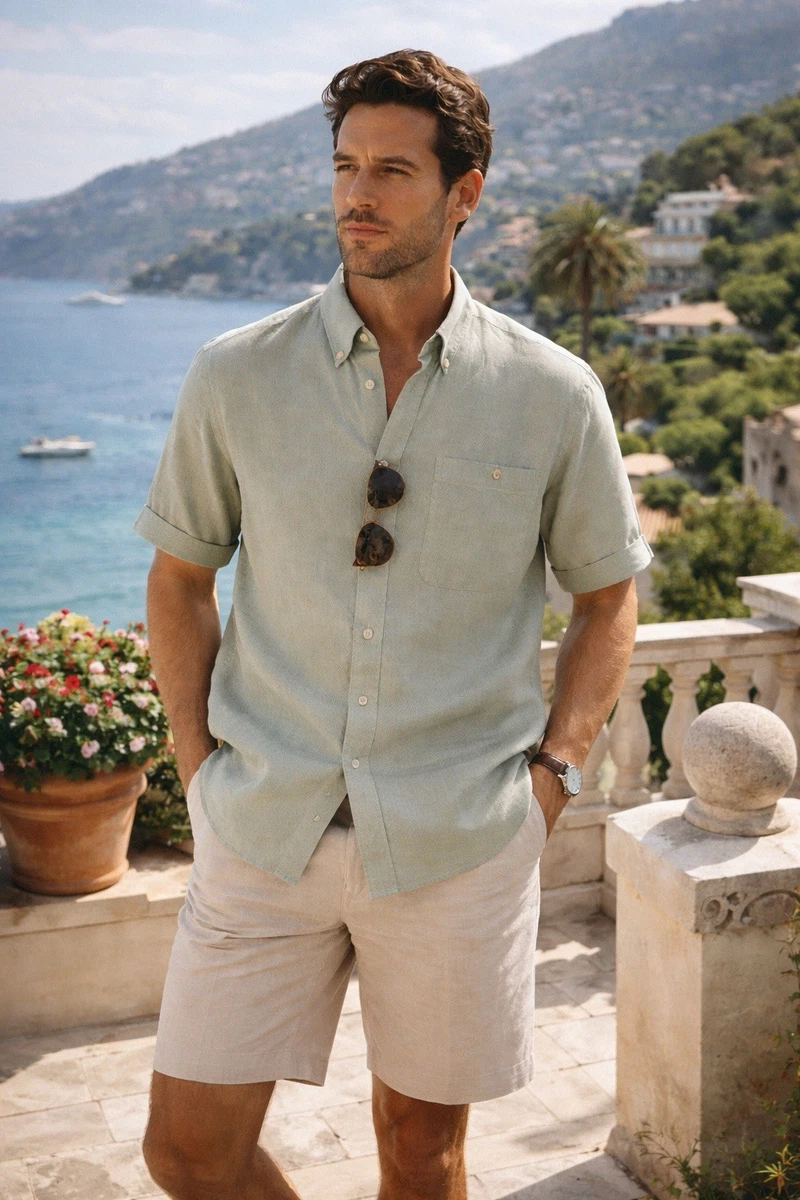 carven 半袖 Carven Short Sleeve Casual Button-Down Shirts for Men | eBay