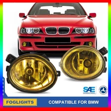 Bumper Fog Lights W/ Bulbs Fit For 01-05 BMW E46 3 Series M3 / 2000-2003 M5 Pair