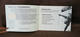 Lot Of Nes, Atari Manuals & Poster: Rush'N Attack,Super C, Joust, Joust Poster