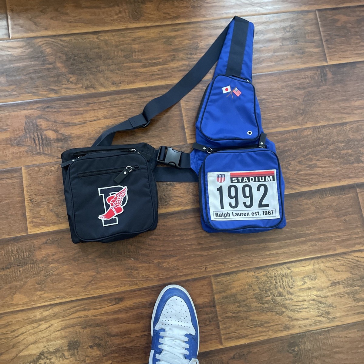 Rare Polo Ralph Lauren Stadium Pwing Cross body Bag Limited 1/300