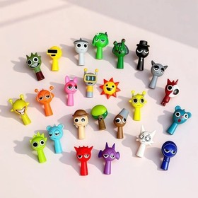24pcs set Sprunki Model Toy Game Action Figures Toys Birthday Gift