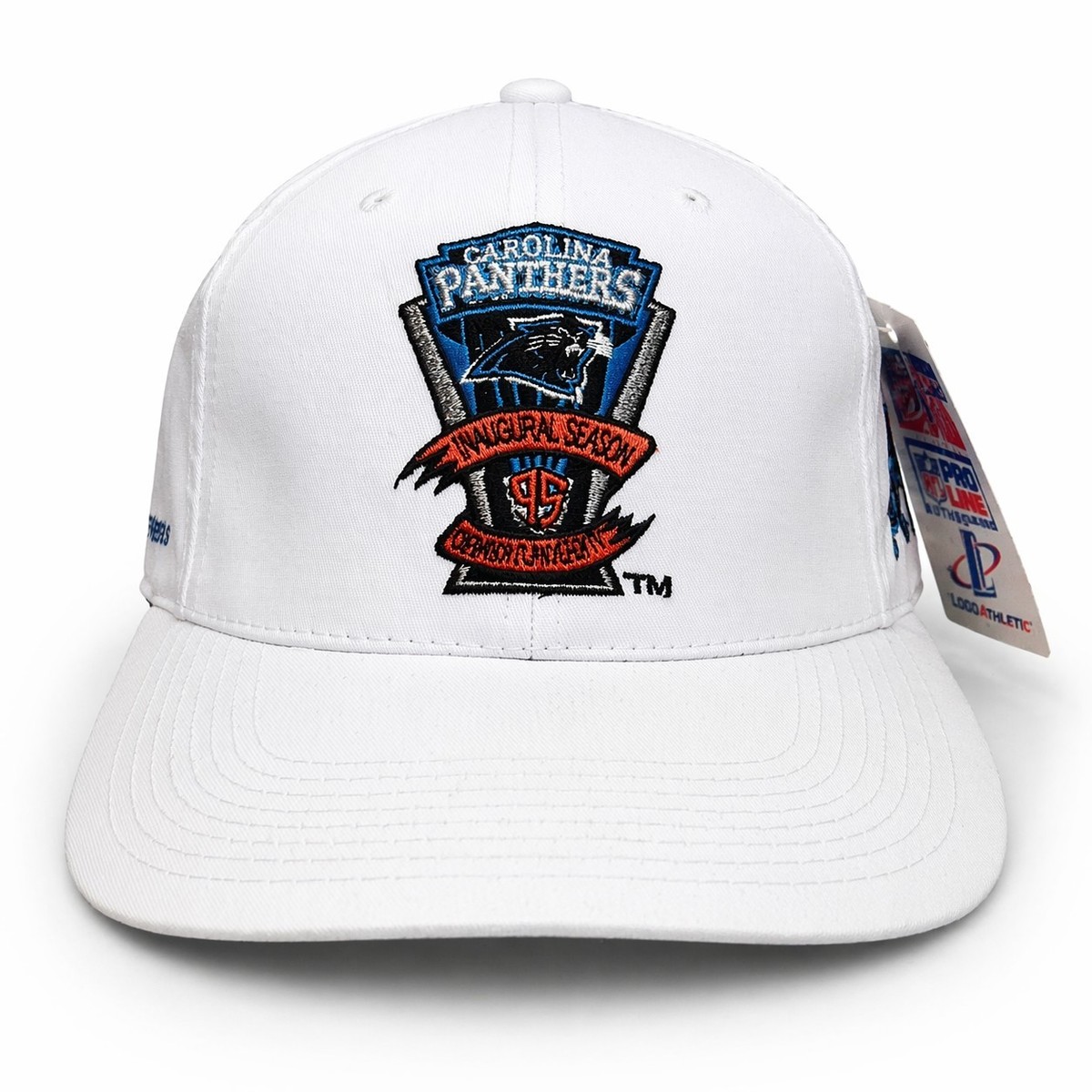 Carolina‎ Panthers Beanie White design with logo, stars & rhinestones Florida Panthers 2025 Stanley Cup Champions Knit Hat - FLA  main image 3