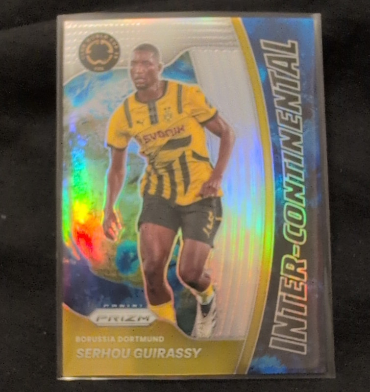 Panini 2025 Prizm FIFA Club World Cup Inter-Continental Serhou Guirassy #7