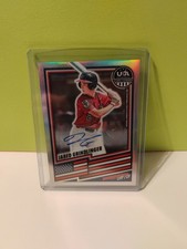 Jared Grindlinger 2026 PANINI STARS & STRIPES PRIZM USA SILVER PRIZM AUTO