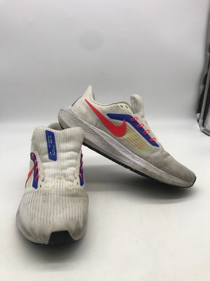 Nike DX3354-100 Air Zoom Pegasus 39 White Crimson Racer Blue Size 11