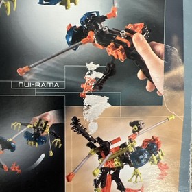 LEGO BIONICLE - Nui-Rama - 8537 - New Sealed