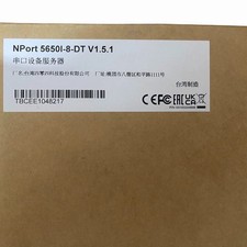 New MOXA NPORT 5650I-8-DT Desktop Server NPORT5650I-8-DT