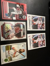 Brandon Marsh Rookie Lot Of 5 W/ Refractors Color Match