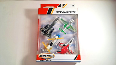 Matchbox Skybusters 4 Pack F-117 Nighthawk Tornado Boeing 777-200  2001 MISB