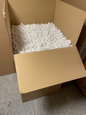320 Liter Verpackungs-Chips Verpackungs-Flocken im Karton 92x60x60cm