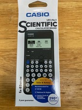 CASIO FX-83GTCW Scientific Calculator UK Exam Approved GCSE- BRAND NEW - BLACK