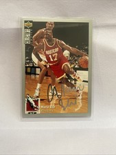 1994-95 Upper Deck Collector's Choice #217 Mario Elie Silver Signature Rockets