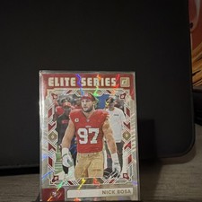 Panini Donruss Elite Series Nick Bosa #TES-NBO San Francisco 49ers Football Card