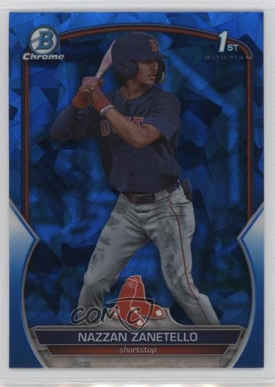 2023 Bowman Chrome Draft Sapphire Edition Nazzan Zanetello #BDC-3 16e6