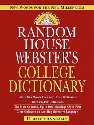 Random House Webster's College Dictionary - Random House