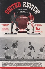 Manchester United v Sheffield Wednesday programme, 1964-65