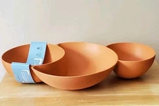 Crofton Chip and Dip Tray Bowls New