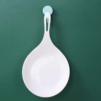 Handheld Dish With Handle Large Spoon Tray Fries Fried Chicken Snack Plate