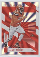 2017 Panini Unparalleled Red 6/15 Jamie Collins #46 0b5