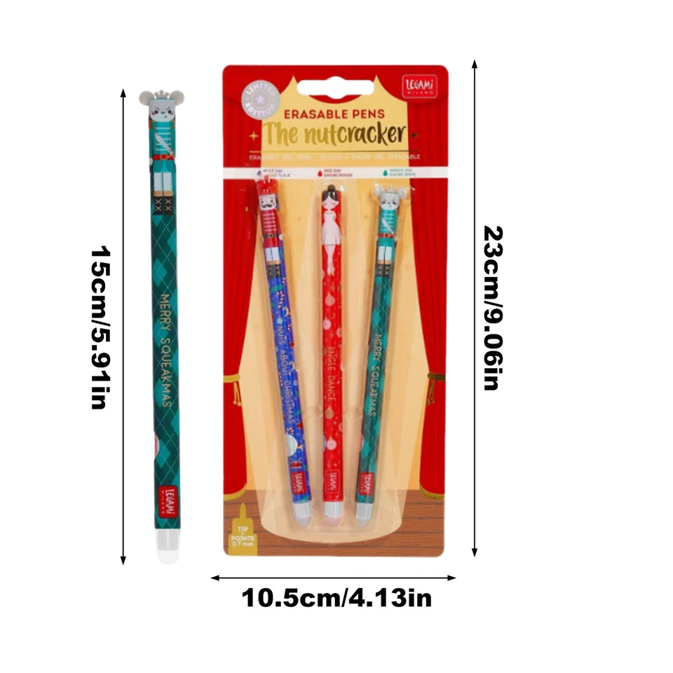 LEGAMI Nutcracker Weihnachten 2025 - Set of 3 - Limited Edition - Radierbar - Bild 2 von 4