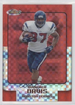 2006 Topps Finest X-Fractor 66/250 Domanick Davis #39 0nr3