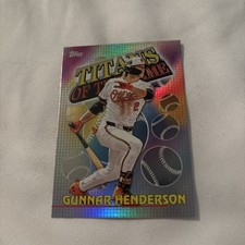 Titans of the Game Insert 2026 Topps Gunnar Henderson TOG-4 Baltimore Orioles
