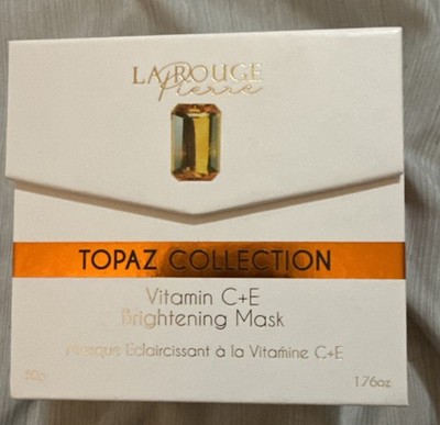La Rouge Pierre Topaz Collection Vitamin C Brightening Serum, Mask, and Cream