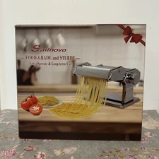 Sailnovo Pasta Maker Machine, 180 Roller Maker, 9 Adjustable Thickness NWB